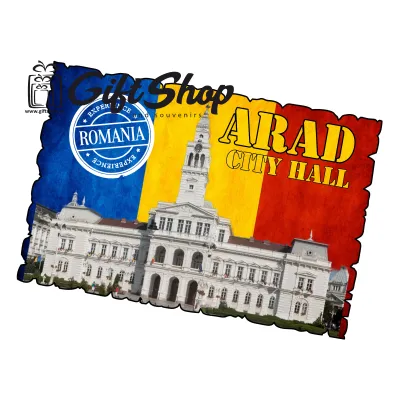 Arad romania, primaria, magnet frigider mgs029